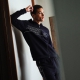 Lacoste sort zip-hoodie til herre - S og XL