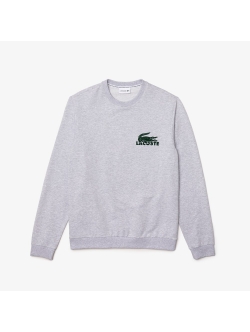 LACOSTE sweatshirt i grå til herre