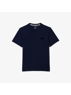 Lacoste T-shirt i navy til herre | Relaxed fit