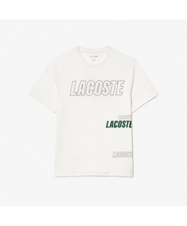 Billede af Lacoste T-shirt i Hvid til Herre (Relaxed Fit)