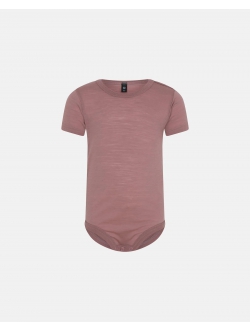 JBS of Denmark lyserød uldbody til baby, str. 56-98