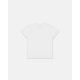JBS hvid bambus-T-shirt til drenge, 3/4-13/14 år