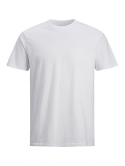 JACK & JONES 3-pak t-shirt crew neck i hvid