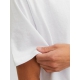 Jack & Jones t-shirt med rund hals, 3-pak i hvid til herre – aktive størrelser S, L, XL, XXL