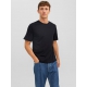 Jack & Jones 3-Pak T-Shirts med Rund Hals i Sort