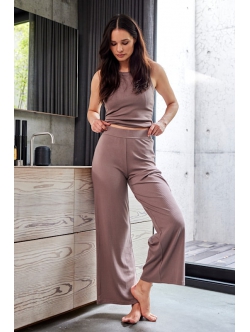 JBS of Denmark Women rib-bukser i brune nuancer til kvinder – XS, XL