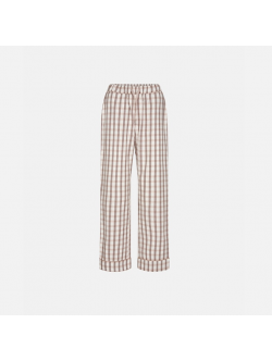 JBS of Denmark Women stribede pyjamasbukser i beige, brun og hvid til kvinder – XS, S, XL