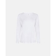 JBS of Denmark Women langærmet bambus t-shirt i hvid til kvinder – XS, S, XL, 2XL