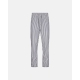JBS vævede pyjamasbukser i grå og hvid til unisex – XS, S, M, L, XL, 2XL, 3XL
