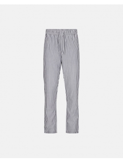 JBS vævede pyjamasbukser i grå og hvid til unisex – XS, S, M, L, XL, 2XL, 3XL