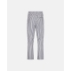 JBS vævede pyjamasbukser i grå og hvid til unisex – XS, S, M, L, XL, 2XL, 3XL