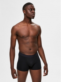 Selected Homme SLHJOHAN 5-PACK TRUNKS i sort til mænd