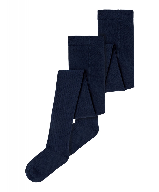 Name It Strømpebukser i navy til piger billede 6