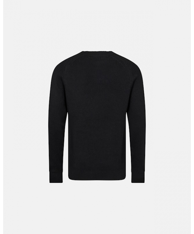 Resteröds strikket pullover i sort til herre billede 3