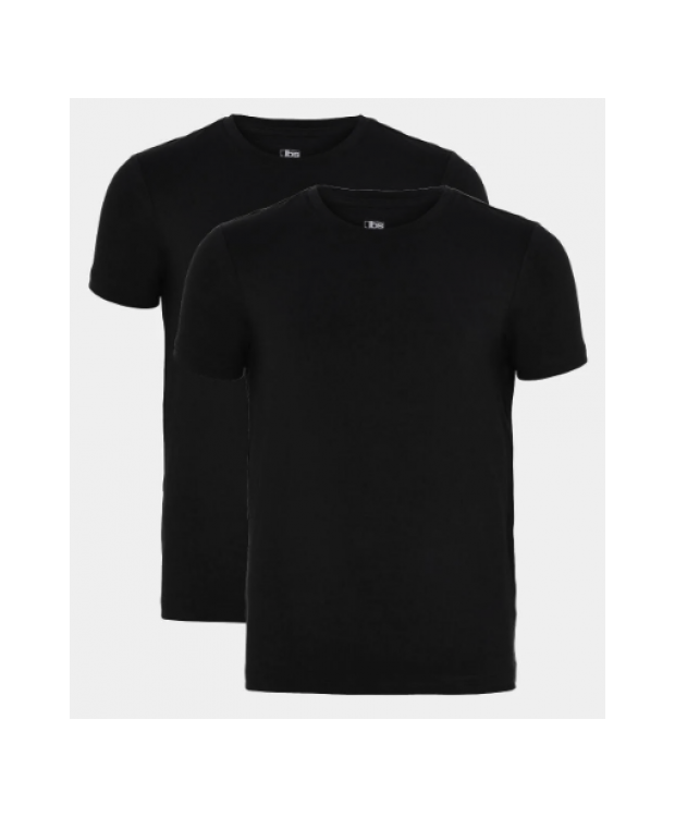 JBS 2pak bambus t-shirt i sort til drenge