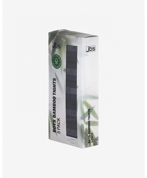 JBS 5pak bambus underbukser i sort til drenge billede 4