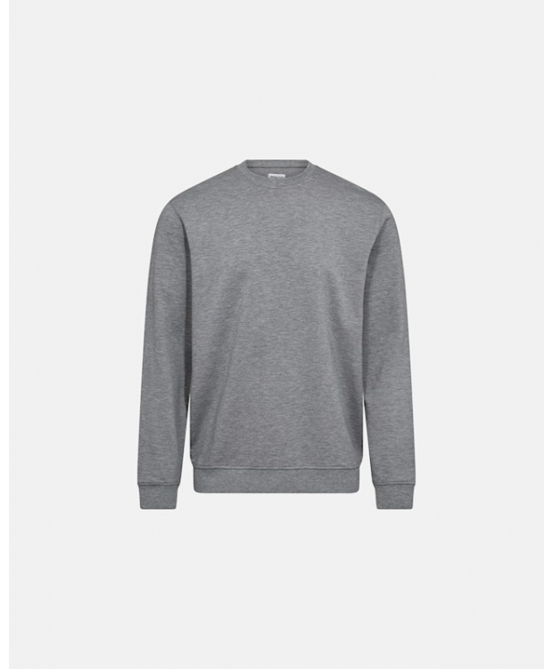Proactive sweatshirt i bambus i grå til herre