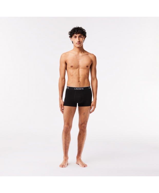 Lacoste 3-pak Underbukser/Boxershorts i Sort til Herre billede 3