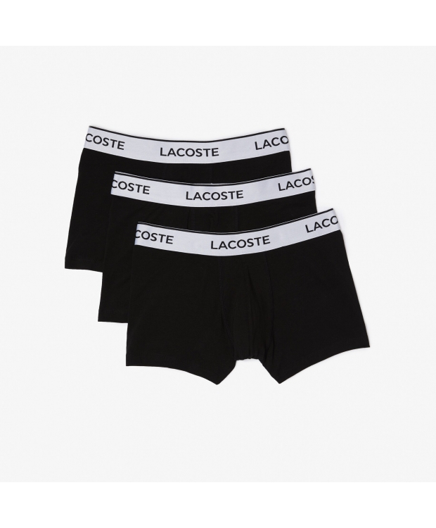 Lacoste 3-pak Underbukser/Boxershorts i Sort til Herre