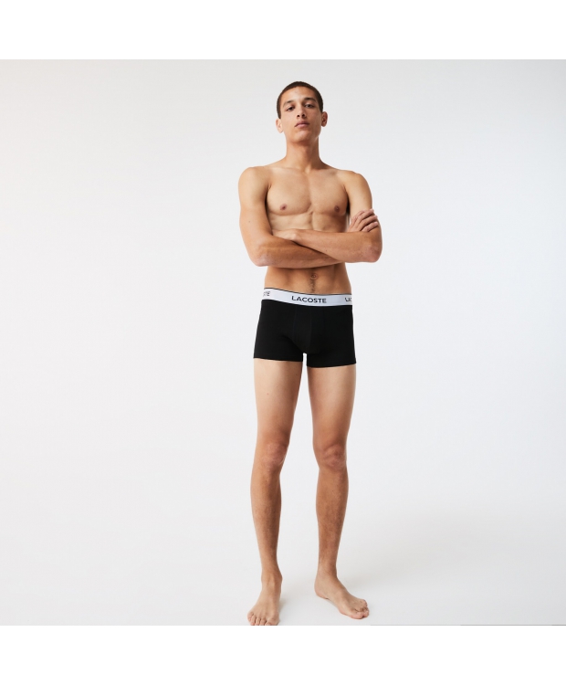 Lacoste 3-pak Underbukser/Boxershorts i Sort til Herre billede 3