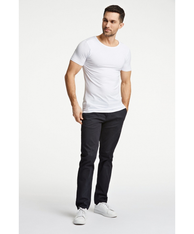 Lindbergh Acces 2pak T-shirt i hvid til herre billede 5