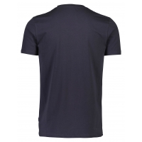 Lindbergh T-shirt m. v-hals i sort til herre