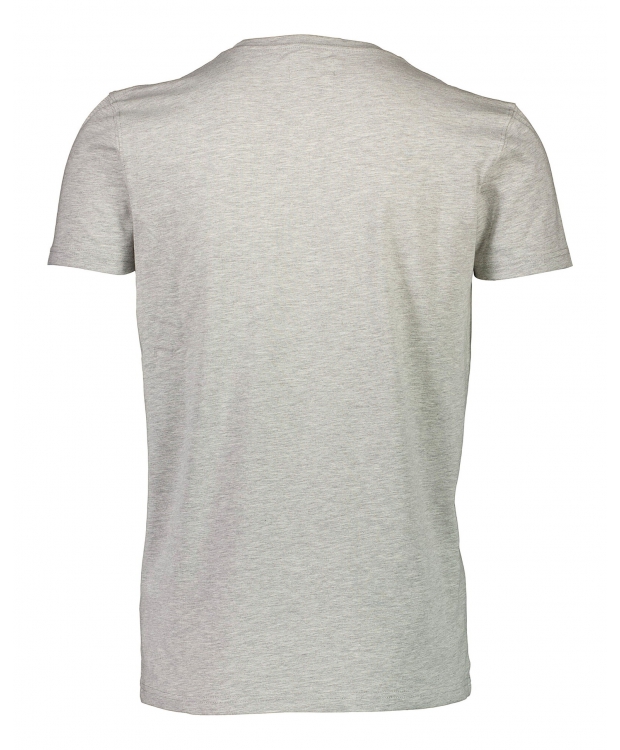 Lindbergh T-shirt m. v-hals i grå til herre