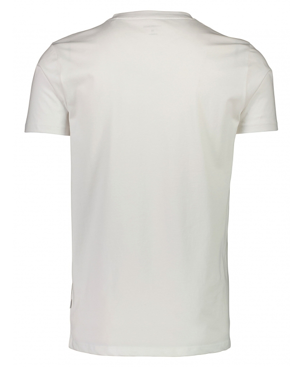 Lindbergh T-shirt m. v-hals i hvid til herre
