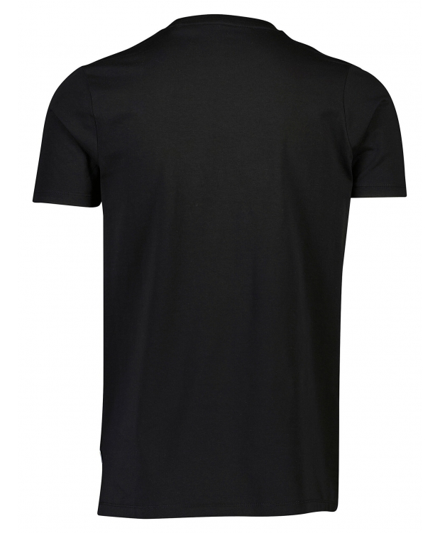 Lindbergh T-shirt m. rund-hals i sort til herre