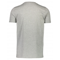Lindbergh T-shirt m. rund-hals i grå til herre