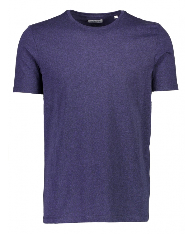 Lindbergh T-shirt i navy / deep navy mix til herre