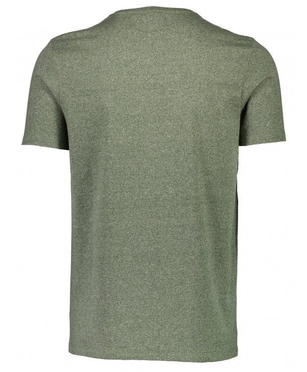 Lindbergh T-shirt i grøn / dusty army mix til herre