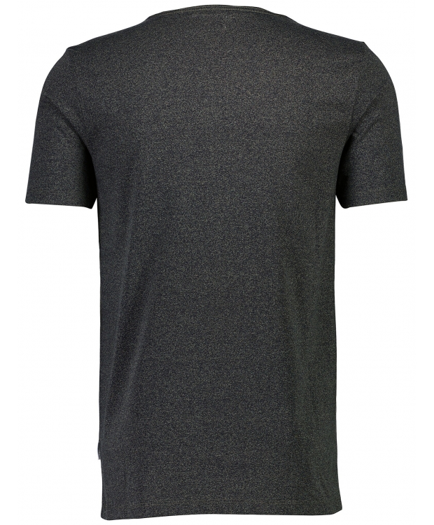 Lindbergh T-shirt i sort / black army mix til herre
