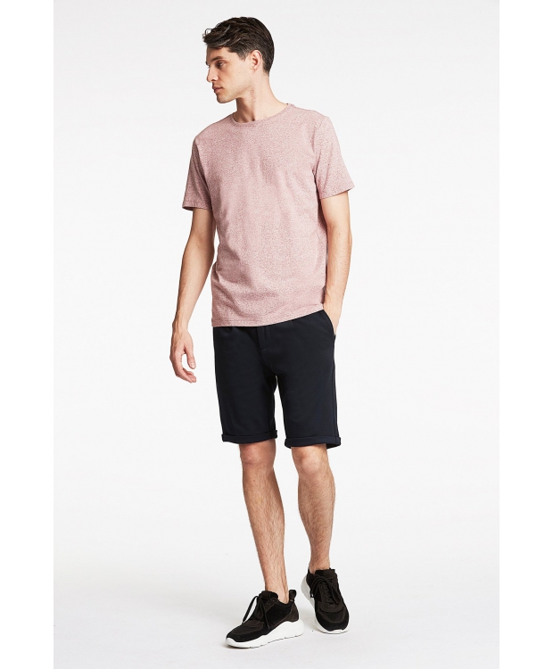 Lindbergh T-shirt i rød / dk rose mix til herre billede 3