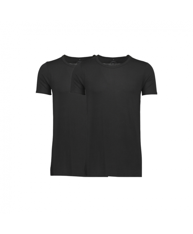 Lindbergh Acces 2pak T-shirt i sort til herre