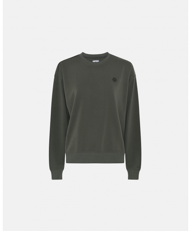 JBS of Denmark Women FSC-bambus Sweatshirt med Badge i Grøn til Kvinder