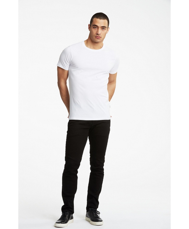 Lindbergh White hvid 4-pak T-shirts til herre billede 6