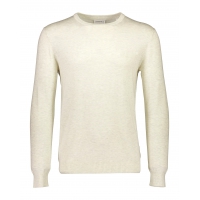 Lindbergh White offwhite striktrøje til herre