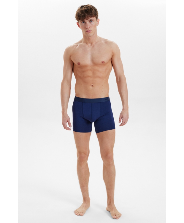 Resteröds 3-pak lange bambus tights i navy til herre billede 5