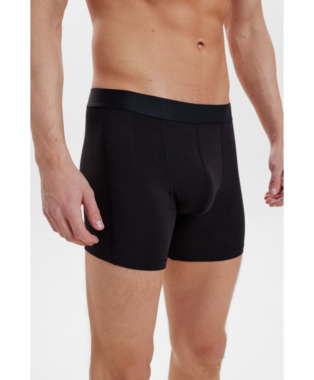 Resteröds 3-pak lange bambus tights i sort til herre billede 6