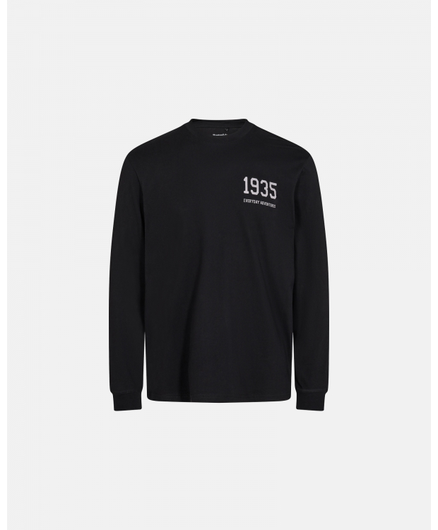 Resteröds LS Tee 1935 GOTS i sort til herre billede 4