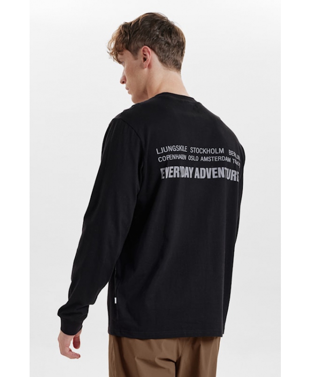 Resteröds LS Tee 1935 GOTS i sort til herre billede 3