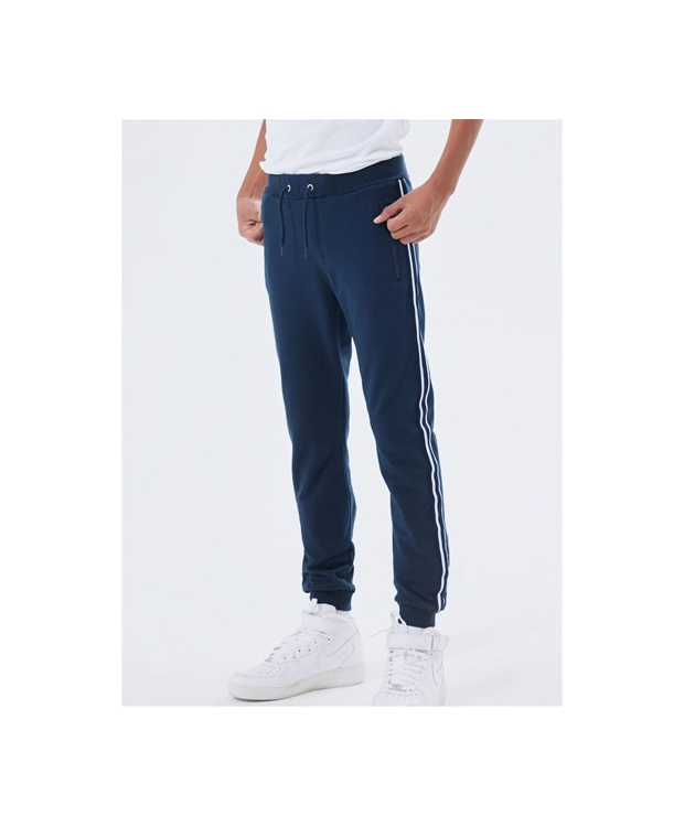 Name It NKMHONK BRU SWE Pant W Tape i dark sapphire til drenge