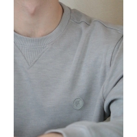 JBS of Denmark sweatshirt i lysegrå til herre