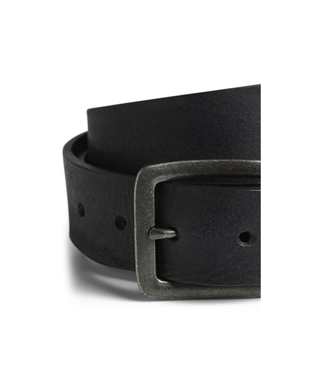 Jack & Jones jacvitor læderbælte i sort til mænd billede 3