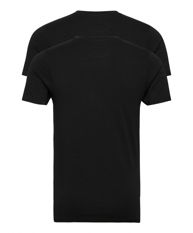 Resteröds 2pak t-shirt i sort til herre