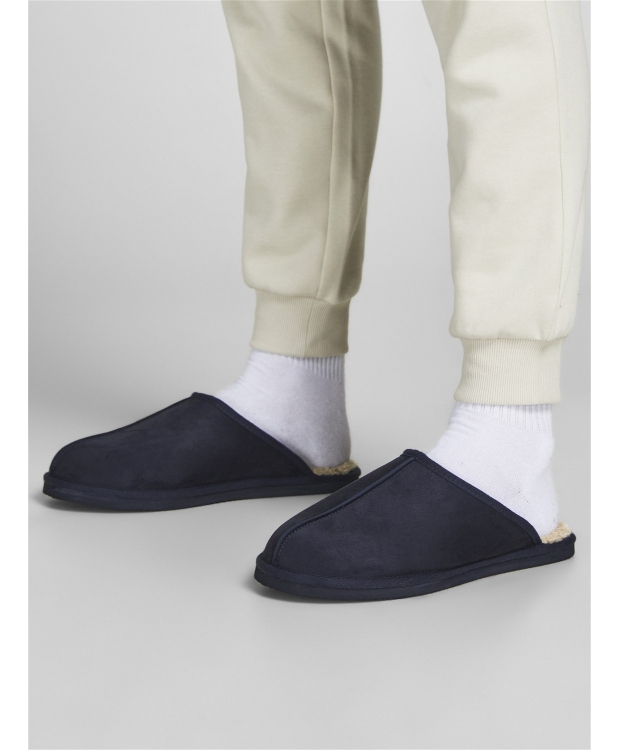 Jack & Jones hjemmesko i navy til herre billede 5