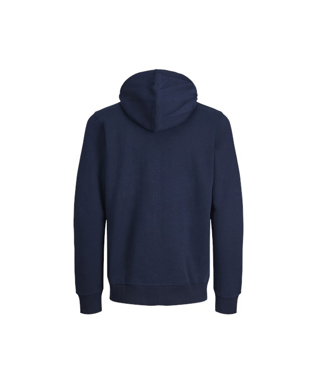 Jack & Jones Junior trøje med lynlås i navy til drenge