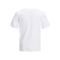 Jack & Jones Junior O-neck t-shirt i hvid til drenge