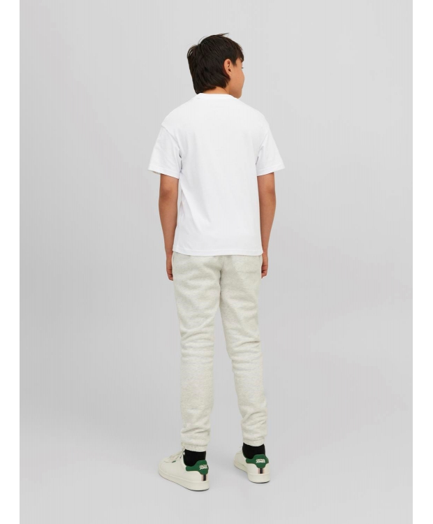 Jack & Jones Junior T-shirt i hvid til drenge billede 3